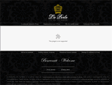 Tablet Screenshot of laperladellago.com